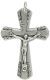 Rose Border Flared Crucifix – 1 5/8