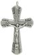 Rose Border Flared Crucifix – 1 1/4