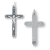 Vine Detail Crucifix - 1 1/2
