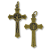 St Benedict Flared Edge Crucifix - 1 1/2