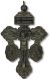 3-Way Pardon Crucifix (St Benedict & Miraculous Medal) - 2 1/8