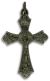   Grapes and Vine Crucifix - Gun Metal Finish  (Minimum quantity purchase is1)