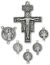 Prayer of St Francis of Assisi Devotional Medal Set  (Minimum quantity purchase is 1)  