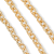 Continuous Rosary Chain - Gold Plated 0.6mm - 4 ft  (Minimum qty. purchase is 1)