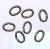 Bronze Finish Oval Jump Rings 5 x 4 x 0.8 mm - 250 pcs  (Minimum quantity purchase of 1) 