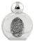 The Nativity Glass Holy Water Bottle - 1.5 oz Travel Size, Made in Italy  (Minimum quantity purchase is 1)