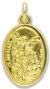  St Michael - Guardian Angel Medal - Gold Tone    (Minimum quantity purchase is 3)