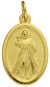  Divine Mercy  Medal - Gold Tone   (Minimum quantity purchase is 1)