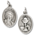 St Carlo Acutis / Eucharist Medal - Silver Ox, 1