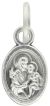  St Joseph / Ruega por Nostros Medal - Oxidized 1/2 inch    (Minimum quantity purchase is 3)