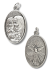  XL Holy Family / Holy Spirit Medal 1 3/4