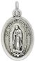 Our Lady of Guadalupe Medal in English - Silver Ox, 1