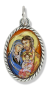 Holy Family Color Image / Pray for Us Medal -  7/8
