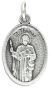  St Thomas / Pray for Us - Die-Cast Italian Silver Plated 1 inch (Minimum quantity purchase is 2)