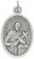   Saint Gerard Medal/ Fertility - Italian Silver OX 1 inch    (Minimum quantity purchase is 2)