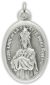   Our Lady of La Salette Medal - Italian Silver OX 1 inch (Minimum quantity purchase is 1)