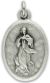  Our Lady of the Assumption / Pray For Us Medal - Italian Silver OX 1 inch   (Minimum quantity purchase is 2)