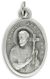 St Francis Xavier / Pray For Us Medal - Italian Silver OX 1 inch (Minimum quantity purchase is 1)