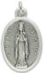  Our Lady of Knock / Pray For Us Medal - Italian Silver OX 1 inch  (Minimum quantity purchase is 2)