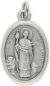 St Raymond Nonnatus Medal / PRAY FOR US - Italian Silver OX 1 inch    (Minimum quantity purchase is 2)