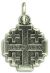   Jerusalem Cross Medal - 3/4 inch   (Minimum quantity purchase is 3)