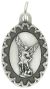 St Michael Medal with Scalloped Edge - 1