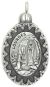 Our Lady of Lourdes Medal with Scalloped Edge - 1