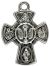 5 Way Cross with 8 Saints - 15 /16 