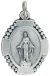   Miraculous Medal with Scalloped Edge - 1 inch (Minimum quantity purchase is 2)
