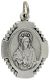 Scapular Medal with Scalloped Edge - 1 inch  (Minimum quantity purchase is 1)