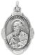 St Paul Medal, Unique Border - Unique Oval Shape - 1 inch (Minimum quantity purchase is 2)