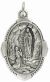  Our Lady of Lourdes / Pray for Us Medal - Unique Oval Shape - 1 inch  (Minimum quantity purchase is 2)