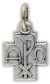 Jesus Alpha and Omega Small Cross - 5/8
