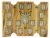 Stations of the Cross Tri-Fold Devotional Display (Silver Oxidized Plaques on Wood) – 6 1/2