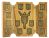 Stations of the Cross Tri-Fold Devotional Display (Bronze Plated Plaques on Wood) – 6 1/2