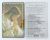  Pray the Rosary Card - PVC with raised beads - Jesus Praying Rosary Holy Card * (Minimum quantity purchase is 3)