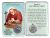  Saint Alphonsus Liguori Prayer Card with Medal (Arthritis Patron) 
