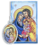 Holy Family Medal (1 inch) and Picture Card - Byzantine Style   (Minimum quantity purchase is 1)