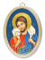  Jesus the Good Shepherd Oval Wall Plaque - 5 3/4