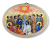 The Pentecost Oval Wall Plaque - 5 3/4