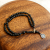St Benedict Rosary Bracelet with Black Wood Beads   (Minimum quantity purchase is 1)
