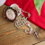 Divine Mercy Metal Rosary (4mm Rosebud Beads & Red Enamel Accents) with Keepsake Case – Made in Italy  * (Minimum quantity purchase is 1)  