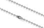 Stainless Steel Ball Chain with Connector - 24" (Minimum quantity purchase is 1) 