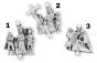  Stations of the Cross Medals Parts Set of 14 * (Minimum quantity purchase is 1) 