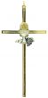  First Communion Cross with the Holy Eucharist, Two Tone - 6" x 3" approx.  (Minimum quanty purchase is 1)