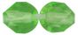  Czech Firepolished Crystal Birthstone Beads 6mm August / Peridot - pkg of 60    (Minimum quantity purchase is 1)