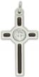  St Benedict  Crucifix with Brown Enamel 1.6 in.   (Minimum quantity purchase is 1)