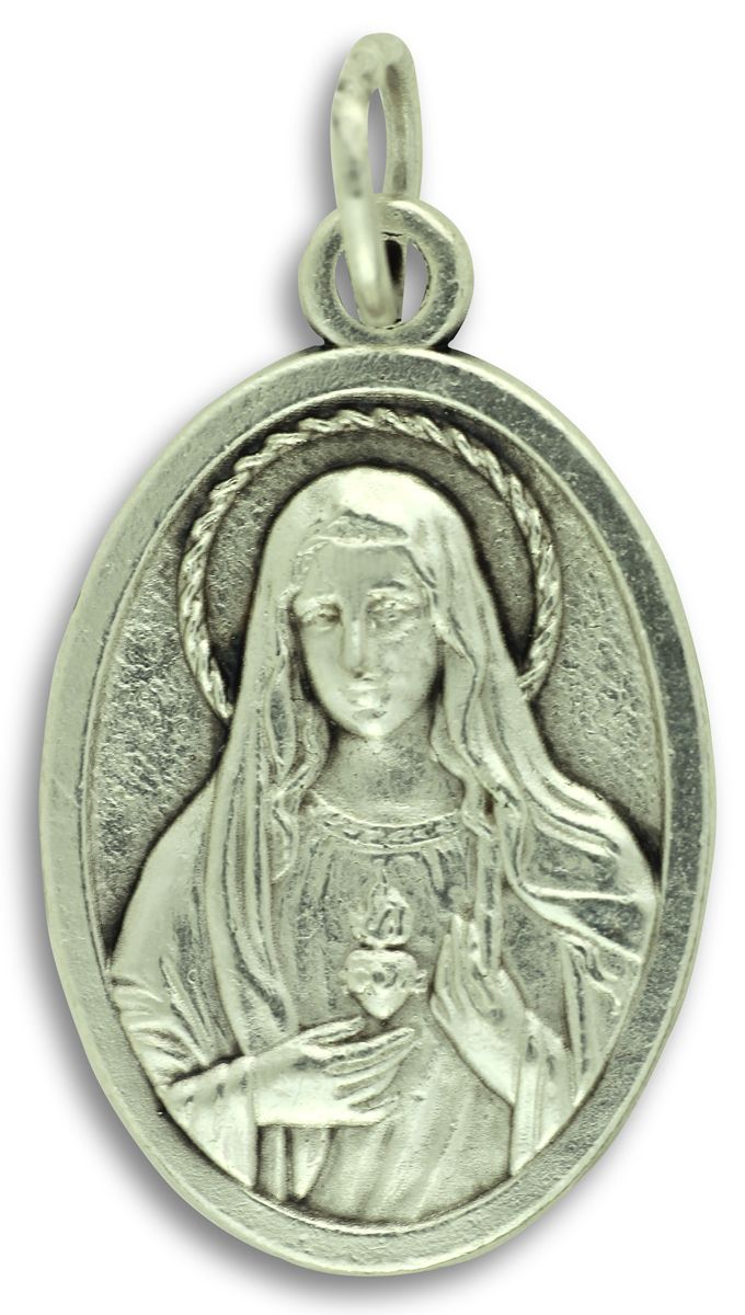Immaculate Heart of Mary Heart of Mary Picture Sacred Heart of Mary Sacred Heart of Mary Pendant Necklace