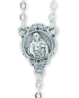 St Carlo Acutis Rosary Necklace (14" ) and Case - Made in Italy * ( Minimum quantity purchase is 1)