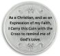  Cross Pocket Token (Minimum quantity purchase is 1)